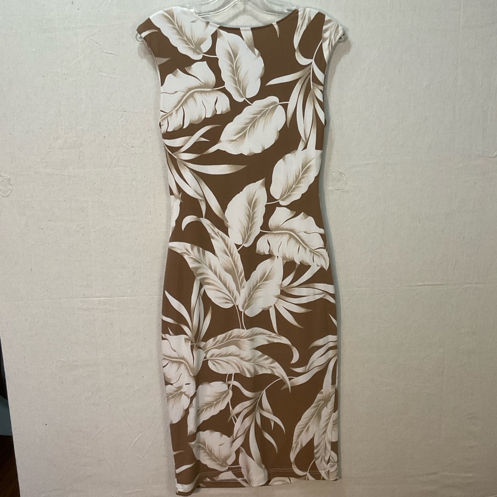 Joseph RIBKOFF tropical print dress , size 8 / EXCELLENT LIKE NEW CONDITION - Picture 7 of 9